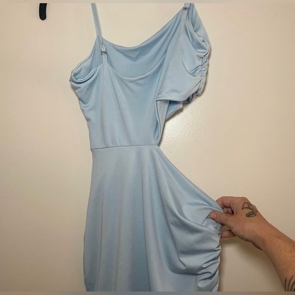 Chyrii Cut Out & Ruched Mini Dress - Only Worn Once - Picture 2 of 4